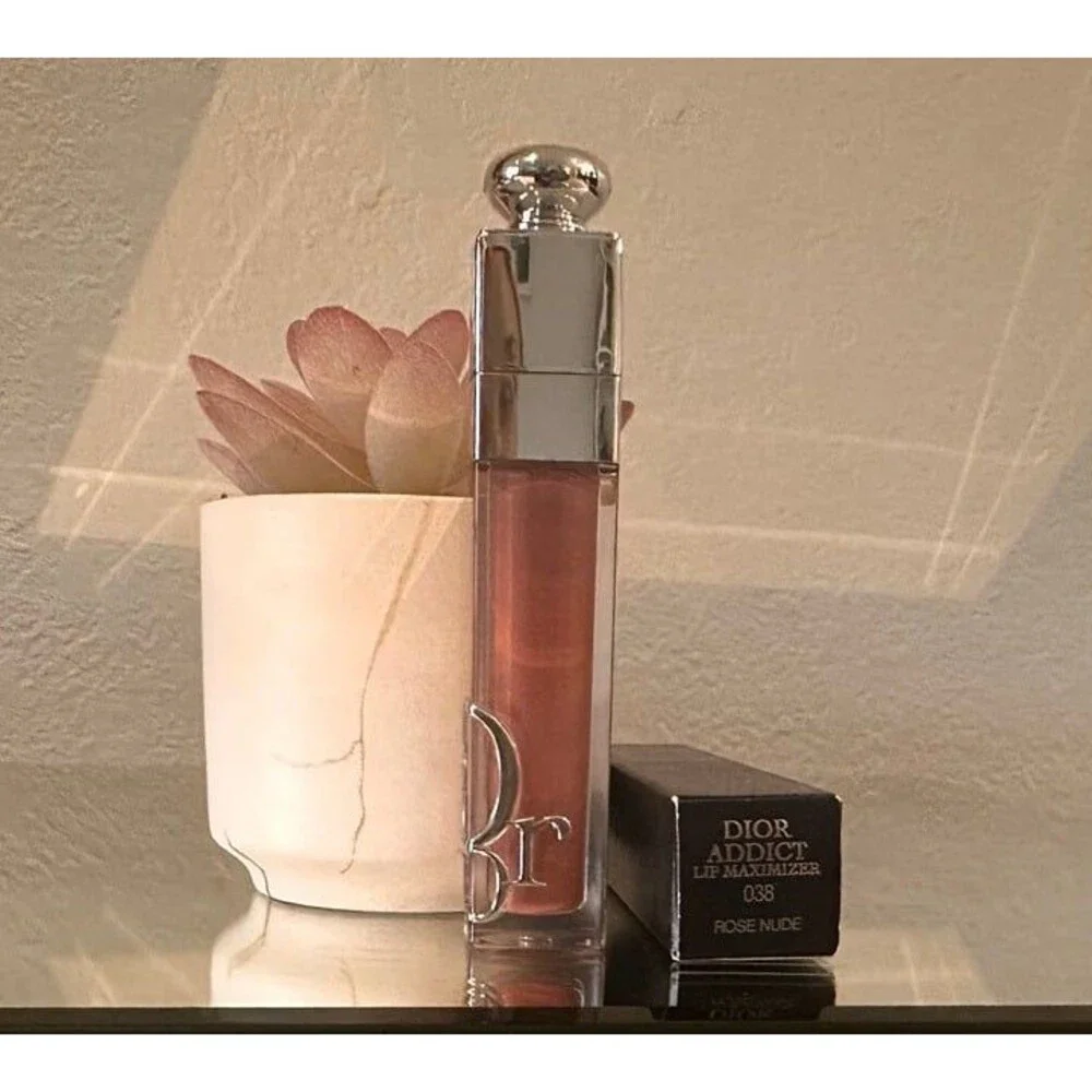 Dior Addict Lip Maximizer in 038 Rose Nude Authentic Brand New in Box Full Size